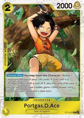 Portgas.D.Ace (Pirate Foil), Premium Booster -The Best- Vol. 2