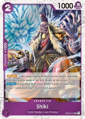 Shiki (Pirate Foil), Premium Booster -The Best- Vol. 2