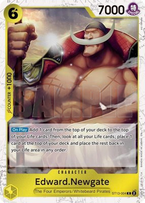 Edward.Newgate (Pirate Foil), Premium Booster -The Best- Vol. 2