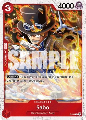 Sabo (Pirate Foil), Premium Booster -The Best- Vol. 2