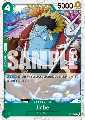 Jinbe (Pirate Foil), Premium Booster -The Best- Vol. 2
