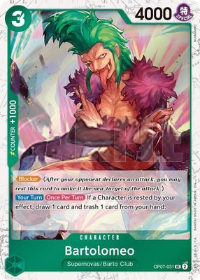Bartolomeo (Pirate Foil), Premium Booster -The Best- Vol. 2