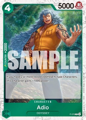 Adio (Pirate Foil), Premium Booster -The Best- Vol. 2