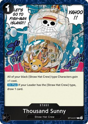 Thousand Sunny (Pirate Foil), Premium Booster -The Best- Vol. 2