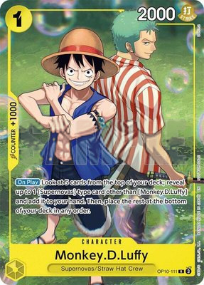 Monkey.D.Luffy (Learn Together Deck Set - Set Sail Event), One Piece Promotion Cards