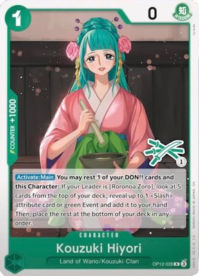 Kouzuki Hiyori (Zoro Deck), Learn Together Deck Set