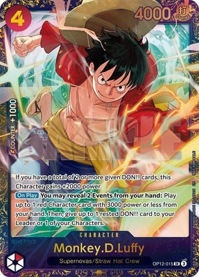 Monkey.D.Luffy (Treasure Cup 2025), One Piece Promotion Cards