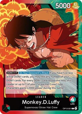 Monkey.D.Luffy (001), Carrying On His Will