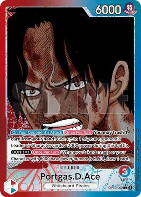 Portgas.D.Ace (002) (Alternate Art), Carrying On His Will