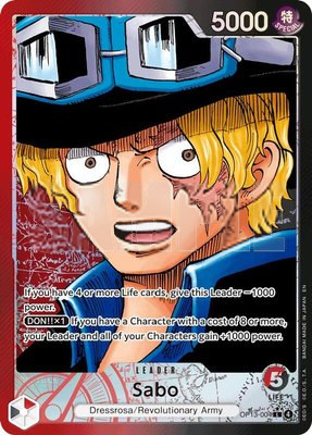 Sabo (004) (Alternate Art), Carrying On His Will