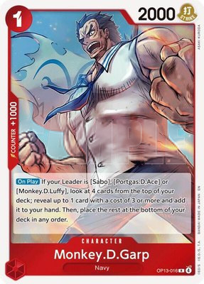 Monkey.D.Garp, Carrying On His Will