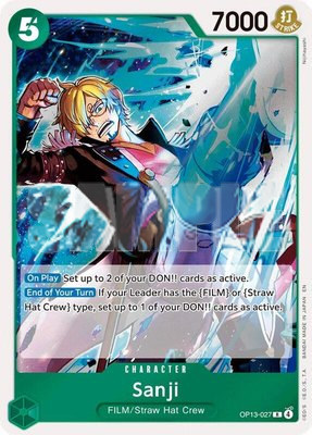 Sanji, Carrying On His Will