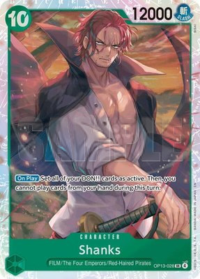 Shanks (028), Carrying On His Will