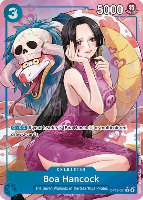 Boa Hancock (Alternate Art), Carrying On His Will