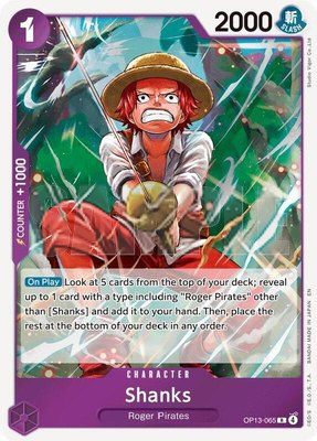Shanks (065), Carrying On His Will