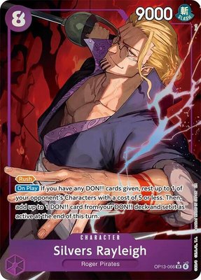 Silvers Rayleigh (Alternate Art), Carrying On His Will
