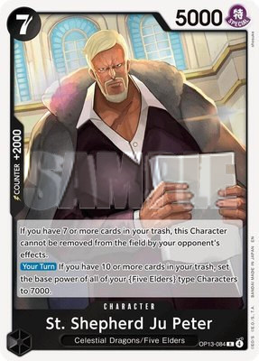 St. Shepherd Ju Peter, Carrying On His Will