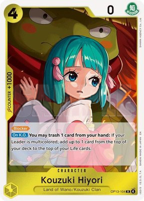 Kouzuki Hiyori, Carrying On His Will