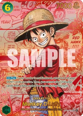 Monkey.D.Luffy (118) (Red Super Alternate Art), Carrying On His Will
