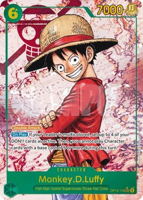 Monkey.D.Luffy (118) (Parallel), Carrying On His Will