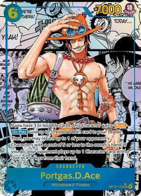 Portgas.D.Ace (119) (Super Alternate Art), Carrying On His Will