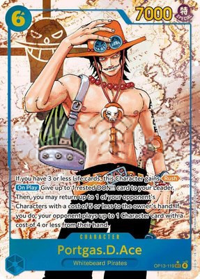 Portgas.D.Ace (119) (Parallel), Carrying On His Will