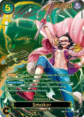Smoker (SP), Carrying On His Will