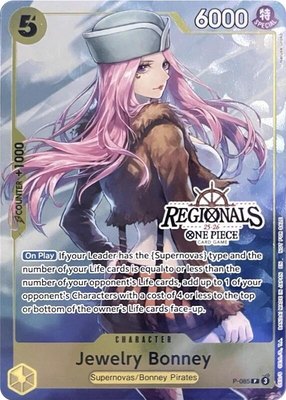 Jewelry Bonney (CS 25-26 Regionals Textured Chase Promo), One Piece Promotion Cards
