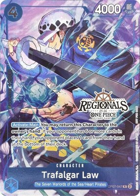 Trafalgar Law (CS 25-26 Regionals Textured Chase Promo), One Piece Promotion Cards