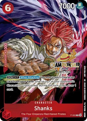 Shanks (CS 25-26 Event Pack Finalist Ver.), One Piece Promotion Cards