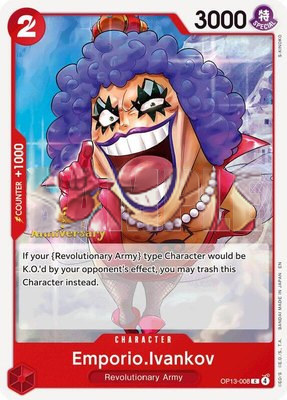 Emporio.Ivankov, Carrying On His Will: 3rd Anniversary Tournament Cards