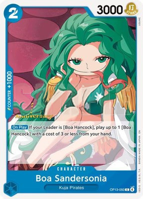 Boa Sandersonia, Carrying On His Will: 3rd Anniversary Tournament Cards