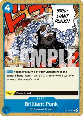 Brilliant Punk, Carrying On His Will: 3rd Anniversary Tournament Cards