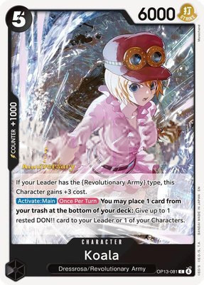Koala, Carrying On His Will: 3rd Anniversary Tournament Cards