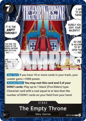 The Empty Throne, Carrying On His Will: 3rd Anniversary Tournament Cards