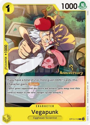 Vegapunk, Carrying On His Will: 3rd Anniversary Tournament Cards