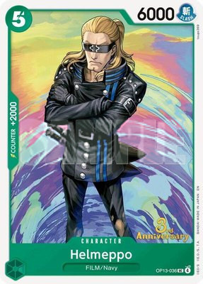 Helmeppo, Carrying On His Will: 3rd Anniversary Tournament Cards