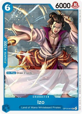 Izo, Carrying On His Will: 3rd Anniversary Tournament Cards