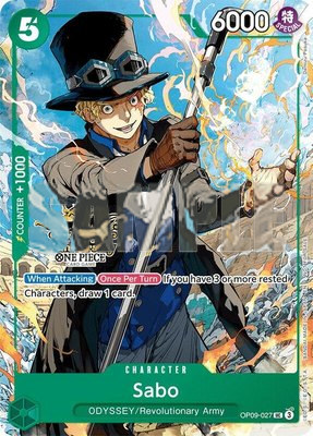 Sabo (3rd Anniversary Tournament 3 Brothers Pack), Carrying On His Will: 3rd Anniversary Tournament Cards