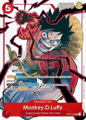 Monkey.D.Luffy (3rd Anniversary Tournament 3 Brothers Pack), Carrying On His Will: 3rd Anniversary Tournament Cards