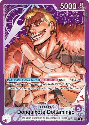 Donquixote Doflamingo (Alternate Art), The Azure Sea's Seven