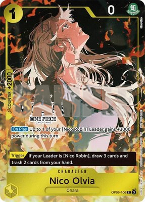 Nico Olvia (Online Regional Participation Pack 2025 Vol.1), One Piece Promotion Cards