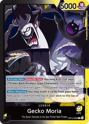 Gecko Moria, The Azure Sea's Seven