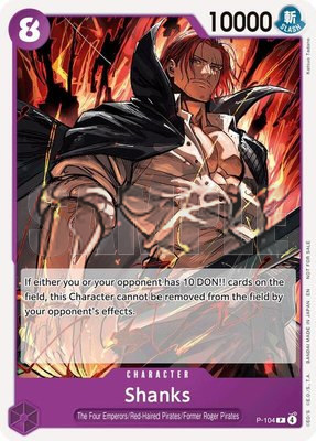 Shanks (Store Tournament 2025 Vol. 4), One Piece Promotion Cards
