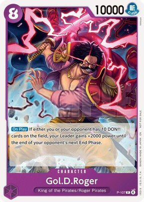 Gol.D.Roger (Store Tournament 2025 Vol. 4), One Piece Promotion Cards