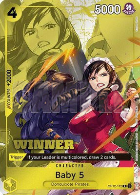 Baby 5 (Winner Pack 2026 Vol. 1), One Piece Promotion Cards