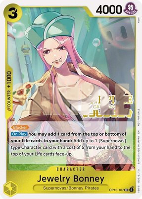 Jewelry Bonney (Judge Pack Vol. 7), One Piece Promotion Cards