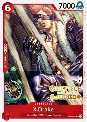 X.Drake (Judge Pack Vol. 7), One Piece Promotion Cards