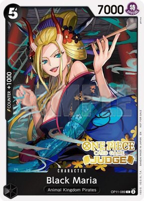 Black Maria (Judge Pack Vol. 7), One Piece Promotion Cards