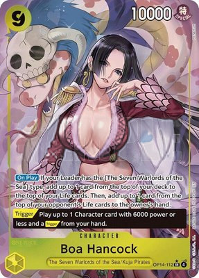 Boa Hancock (Alternate Art), The Azure Sea's Seven